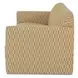 Leo Chartreuse And Cream Living Room Set