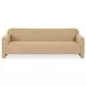 Leo Chartreuse And Cream Living Room Set