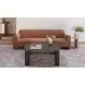 Leo Light Brown Living Room Set