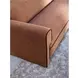 Leo Light Brown 90" Sofa