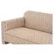 Leo Taupe and Beige 90" Sofa