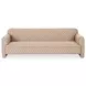 Leo Taupe And Beige Living Room Set