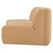 Naomi Golden Yellow Concave Modular 81" Sofa