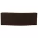 Naomi Dark Brown Concave Modular 81" Sofa