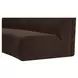 Naomi Dark Brown Concave Modular 81" Sofa
