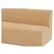 Naomi Golden Yellow Convex Modular 81" Sofa