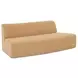 Naomi Golden Yellow Convex Modular 81" Sofa