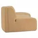 Naomi Golden Yellow Concave Modular Sectional