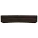 Naomi Dark Brown 2 Piece Concave Modular Sectional