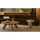 Naomi Dark Brown 2 Piece Convex Modular Sectional