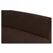 Naomi Dark Brown 2 Piece Convex Modular Sectional