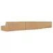Naomi Golden Yellow 3 Piece Wave Modular Sectional