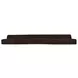 Naomi Dark Brown 3 Piece Wave Modular Sectional