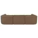 Matina Taupe 3 Piece Modular Sectional