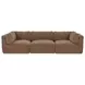 Matina Taupe 3 Piece Modular Sectional