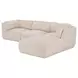 Matina Oatmeal 4 Piece Modular Lounge Sectional