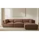 Matina Taupe 4 Piece Modular Lounge Sectional