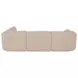 Matina Oatmeal 5 Piece Modular Dream Sectional