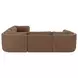Matina Taupe 5 Piece Modular Dream Sectional