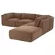 Matina Taupe 5 Piece Modular Dream Sectional
