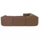 Matina Taupe 5 Piece Modular Classic L Sectional