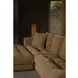 Davie Golden Yellow Performance Fabric Upholstered Rectangular Ottoman
