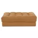 Davie Golden Yellow Performance Fabric Upholstered Rectangular Ottoman