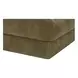 Davie Olive Performance Fabric Upholstered Rectangular Ottoman