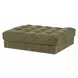 Davie Olive Performance Fabric Upholstered Rectangular Ottoman