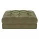 Davie Olive Performance Fabric Upholstered Rectangular Ottoman