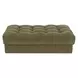 Davie Olive Performance Fabric Upholstered Rectangular Ottoman