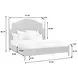 Asher Park Piano Brown California King Poster Bed