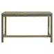 Turner Cream and Oak Upholstered 4 Piece Bar Table Set with USB Charging