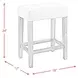 Turner Cream and Oak Upholstered 4 Piece Bar Table Set with USB Charging