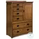 Oak Park Mission 6 Drawer 40" Chest with Door