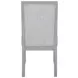 Fiona Mist Gray Upholstered Dining Side Chair Set of 2