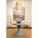 Jude Cerused Oak and White Performance Fabric Accent Chair