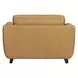 Willowmere Renaissance Marigold Leather Upholstered Chair and A Half Set of 2