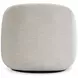 Devon White Upholstered Swivel Accent Chair