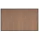 Harbor Lakeside Sepia 3 Drawer Nightstand with USB Charging