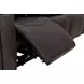 Maveric Bette Coffee 91" Zero Gravity Triple Power Reclining Sofa with Drop Down Table and USB Charging