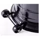Solara Hammered Black Outdoor Standing Heater