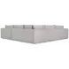 Vista Beige 5 Piece Sectional