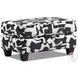 Spencer Mateo Panda Wide Ottoman
