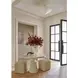 Oakmere Beige Square Pouf