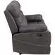 Rudger Gray Manual Reclining 83" Sofa