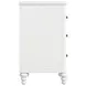 Haven Warm White and Ivory Upholstered Panel Bedroom Set