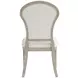 Gwendolyn Cerused Taupe Upholstered Dining Side Chair Set of 2