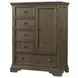 Olivia Rosewood 5 Drawer Chifferobe