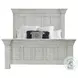 Ruma White King Panel Bed